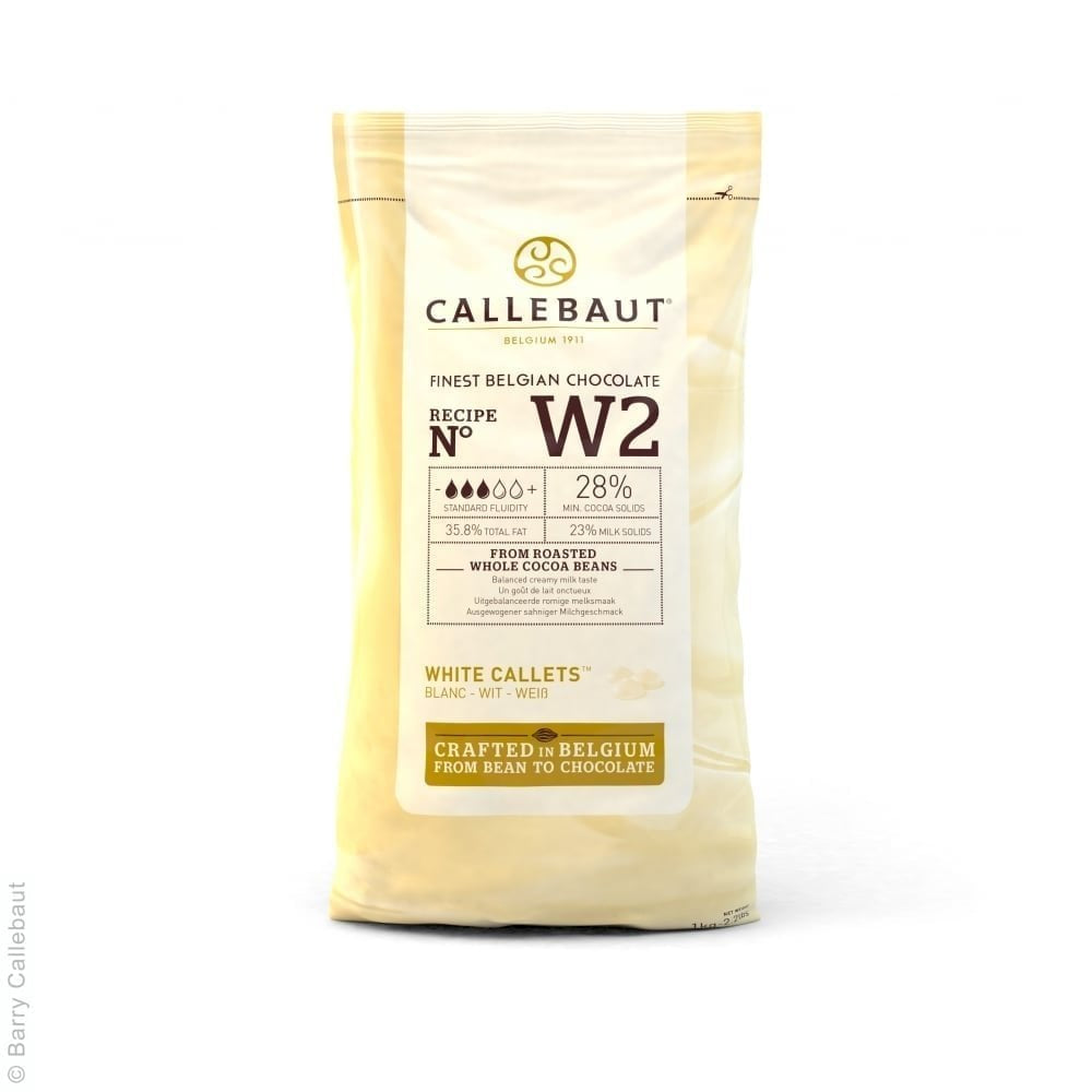 Ciocolata alba Callebaut 28% - Reteta W2