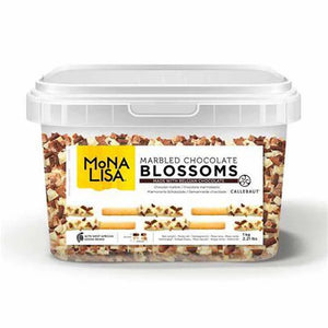 Bucle de ciocolata DUO albă și neagră- Blossom- Mona Lisa - 1 kg
