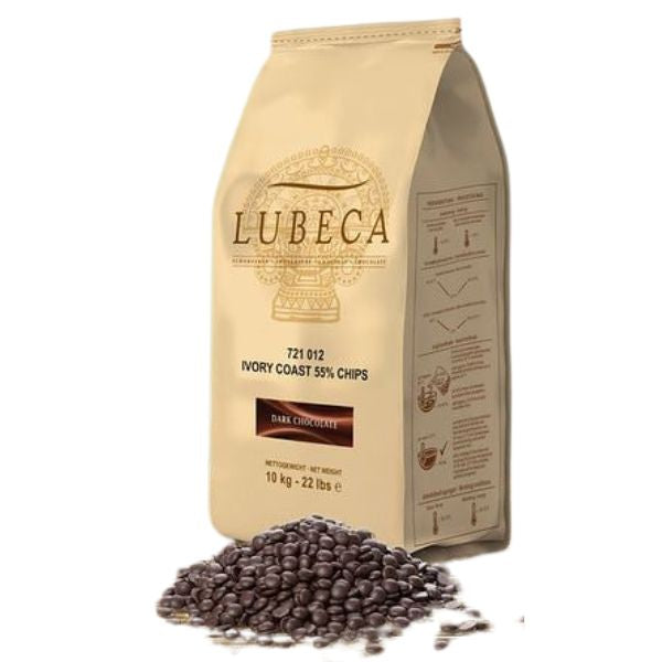 Ciocolată veritabilă neagră  55%- LUBECA IVORY COAST