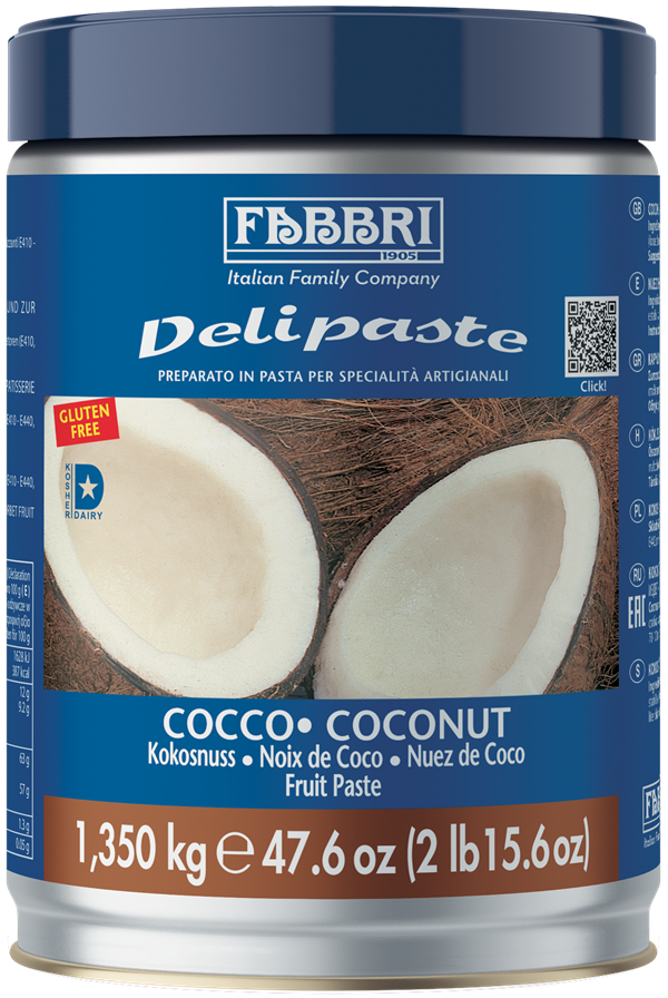 Pasta aromatizantă cocos - Fabbri (delipaste)