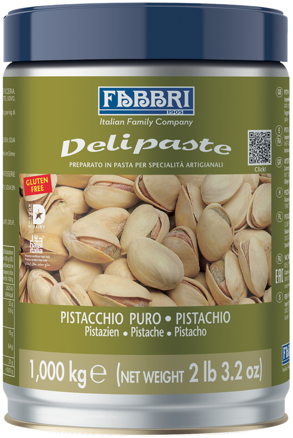 Pastă aromatizantă de Fistic pur 100% - Fabbri (Delipaste)