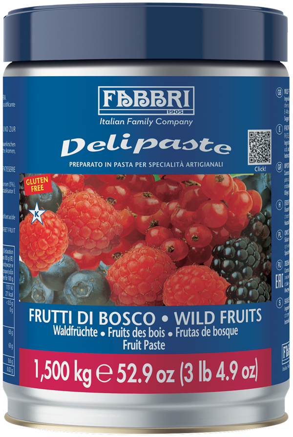 Pastă aromatizantă fructe de pădure - Fabbri (delipaste)